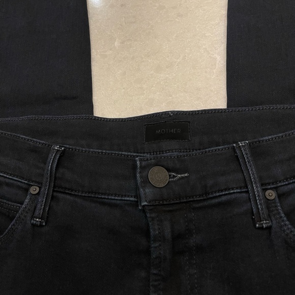 Mother The Stunner Zip Two Step Fray In Holding Hands Size 32 - Picture 4 of 9